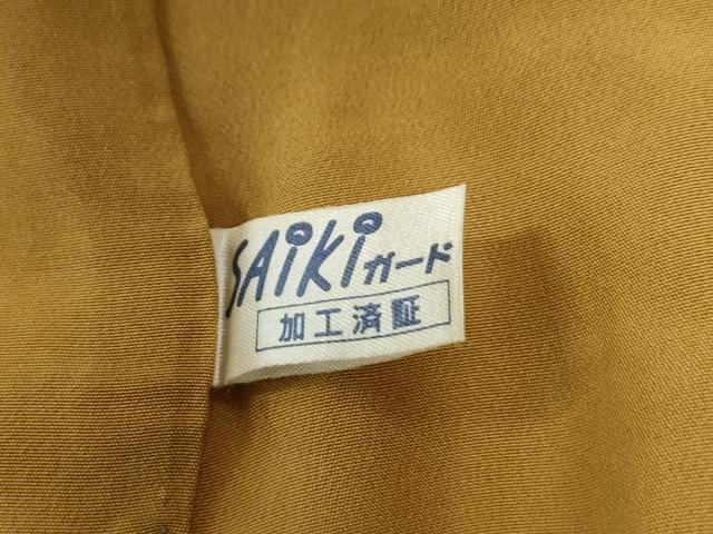 平和屋着物●江戸小紋 楓舞花文 正絹 逸品 CABG0155yc