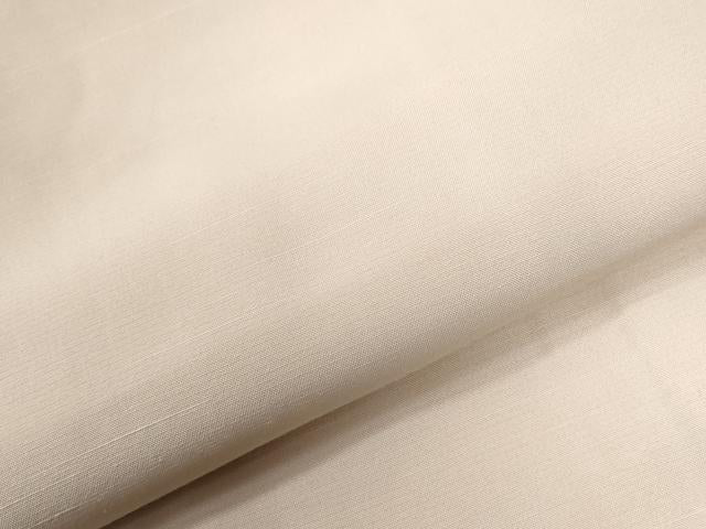 平和屋着物●上質な色無地 灰梅色 御召縮緬 正絹 逸品 CABG0160yc