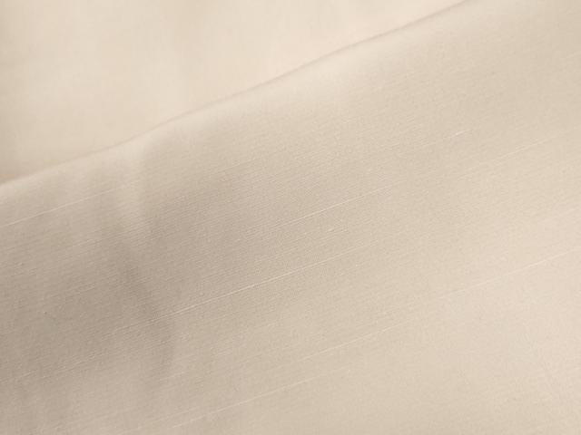 平和屋着物●上質な色無地 灰梅色 御召縮緬 正絹 逸品 CABG0160yc