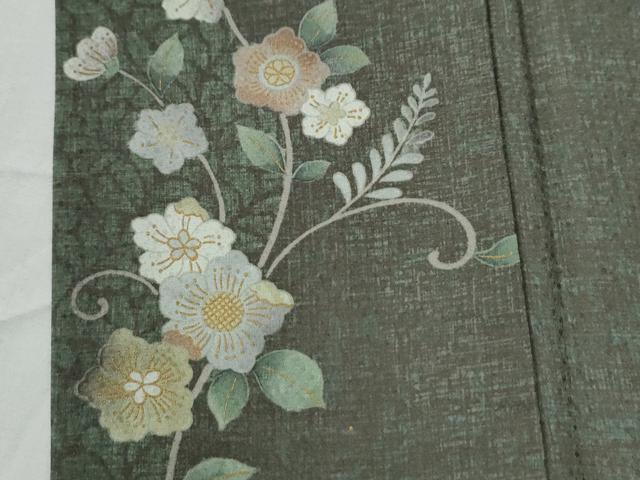 平和屋着物●訪問着 辻が花 金彩 正絹 逸品 CABG0170yc