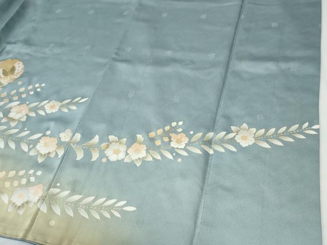 平和屋着物●訪問着 辻が花 暈し染め 金彩 正絹 逸品 未使用 CABG0191yc