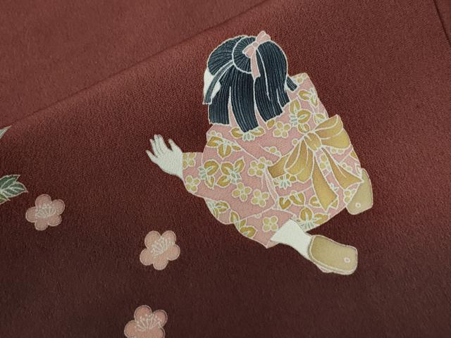 平和屋着物●訪問着 作家物 童うた 暈し染め 正絹 逸品 CABG0199yc