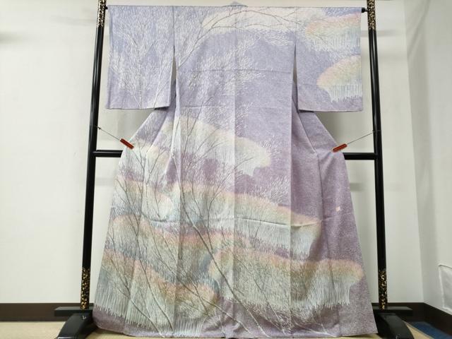 平和屋着物●訪問着 作家物 草木文 正絹 逸品 CABG0201yc