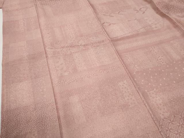 平和屋着物●江戸小紋 百柄 正絹 逸品 未使用 CABG0234yc