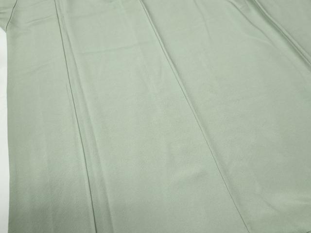 平和屋着物●上質な色無地 裏葉柳色 正絹 逸品 CABG0267yc