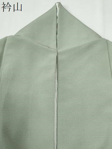 平和屋着物●上質な色無地 裏葉柳色 正絹 逸品 CABG0267yc