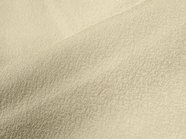 平和屋着物●上質な色無地 鳥の子色 正絹 逸品 CABG0270yc