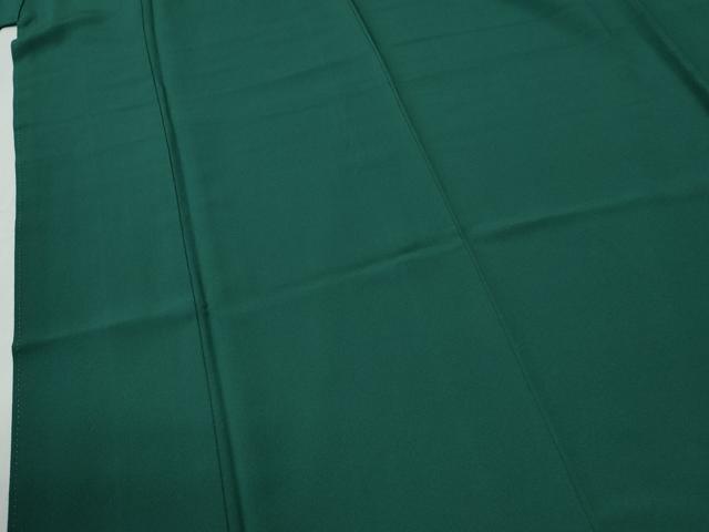 平和屋着物●上質な色無地 萌葱色 正絹 逸品 未使用 CABG0275yc