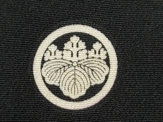 平和屋着物●豪華黒留袖 作家物 樹林鴛鴦浜松草花文 正絹 逸品 CABG0279yc