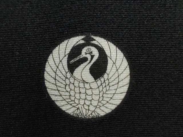 平和屋着物●豪華黒留袖 作家物 飛鶴遠山浜松文 銀座おゝぎ屋扱い 正絹 逸品 CABG0280yc