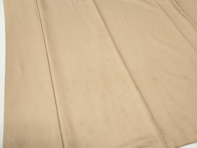 平和屋着物●無地絵羽訪問着 舞花地紋 淡香色 ロング丈 正絹 逸品 CABG0288yc