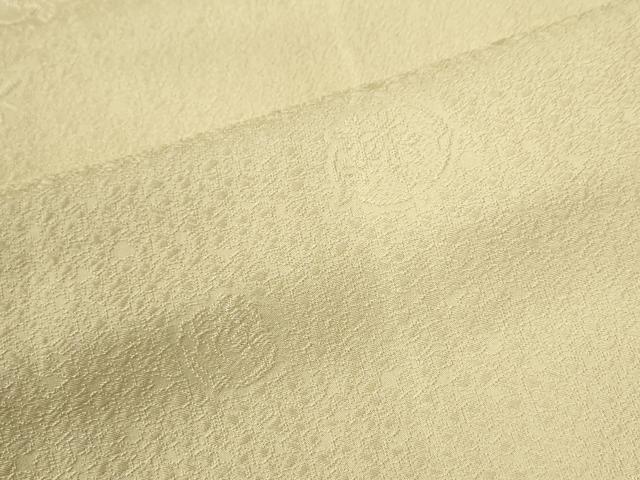 平和屋着物●上質な色無地 草花丸地紋 砥粉色 正絹 逸品 CABG0296yc