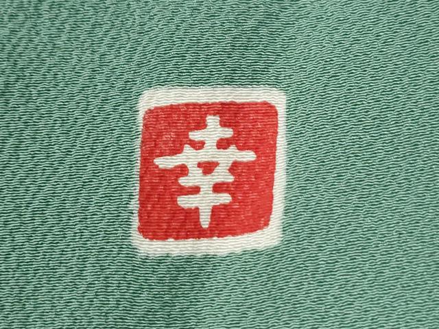 平和屋着物●ファッションデザイナー 花井幸子監修 色無地 薄青色 正絹 逸品 未使用 CABG0306yc