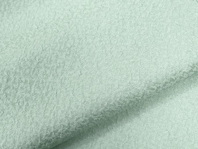 平和屋着物●上質な色無地 紋意匠 白緑色 やまと誂製 正絹 逸品 未使用 CABG0309yc