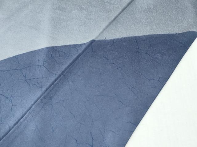 平和屋着物●訪問着 作家物 氷割文 暈し染め 正絹 逸品 CABG0366yc