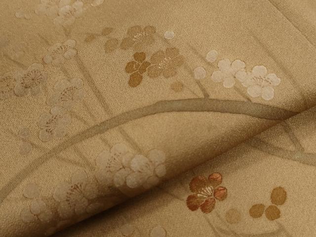 平和屋着物●訪問着 刺繍 枝梅文 正絹 逸品 未使用 CABG0367yc