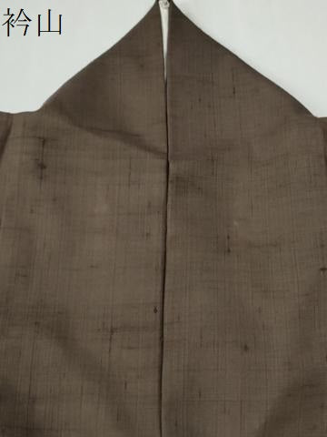 平和屋着物●訪問着 紬地 作家物 陶器文 正絹 逸品 CABG0369yc