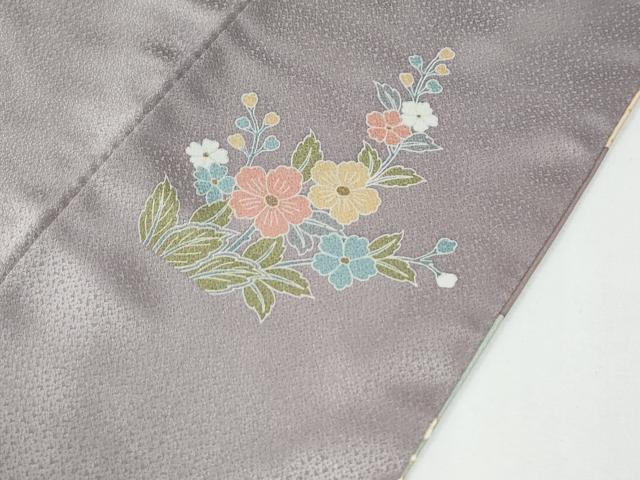 平和屋着物●訪問着 霞更紗草花文 暈し染め 金彩 正絹 逸品 CABG0376yc