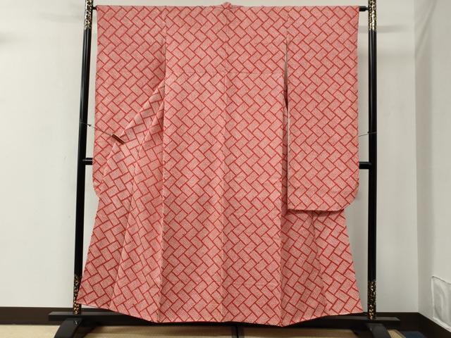 平和屋着物●豪華振袖 総絞り 檜垣文 やまと誂製 正絹 逸品 CABG0431yc
