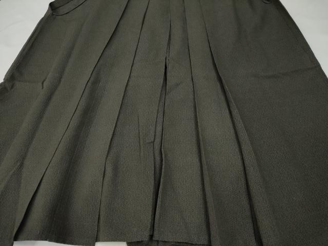 平和屋着物●男性 馬乗り袴 亀甲文 正絹 逸品 CABG0437yc