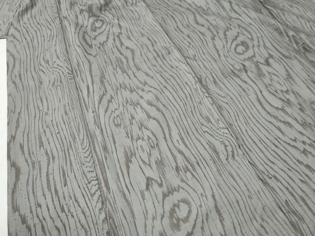平和屋着物●上質な紬 杢目文様 正絹 逸品 CABG0450yc