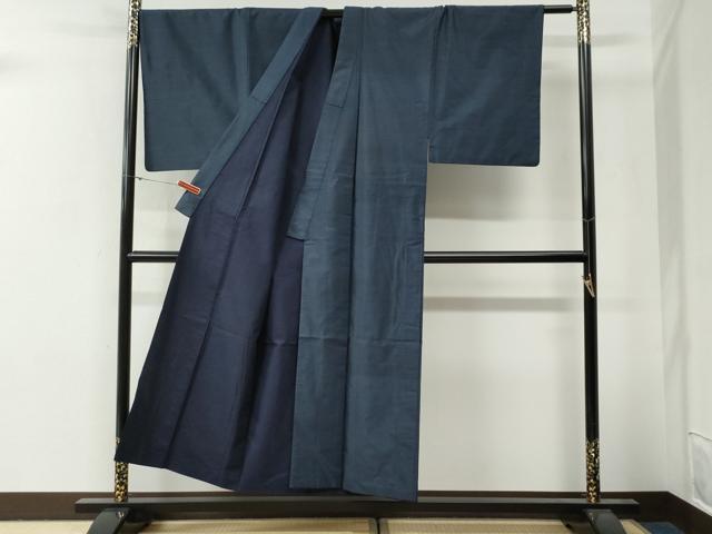 平和屋着物●男性 本場大島紬 アンサンブル・長襦袢セット 100亀甲 総詰め 正絹 逸品 CABG0471yc