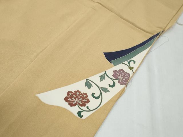 平和屋着物●訪問着 作家物 童子遊び 金彩 仮絵羽 正絹 逸品 未使用 CABG0514yc