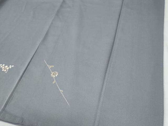平和屋着物●訪問着 駒刺繍 貝合わせ枝花文 金彩 正絹 逸品 CABG0538yc