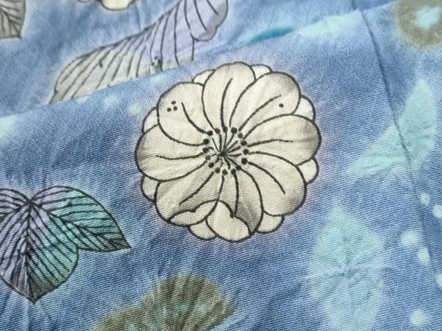 平和屋着物●訪問着 作家物 辻が花 絞り 暈し染め 正絹 逸品 CABG0573yc