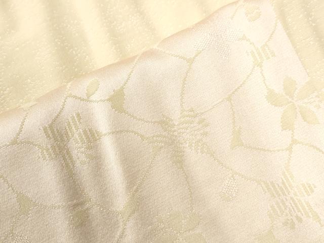 平和屋着物●長襦袢 無双仕立て 市松草花文 やまと誂製 正絹 逸品 CABG0584yc