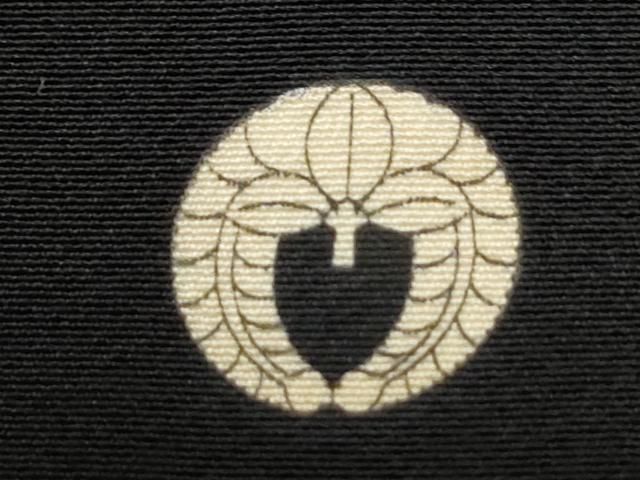 平和屋着物●豪華黒留袖 友禅 作家物 尾長鳥草花文 暈し染め 正絹 逸品 CABG0585yc
