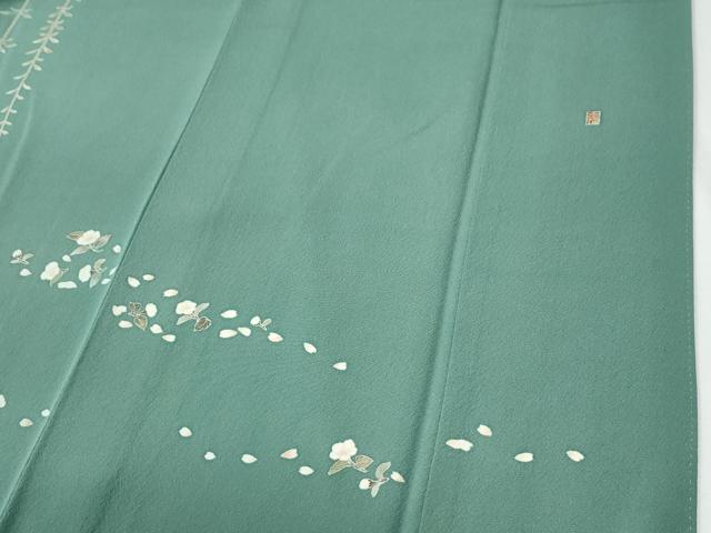 平和屋着物●訪問着 作家物 童子遊び ロング丈 正絹 逸品 CABG0626yc