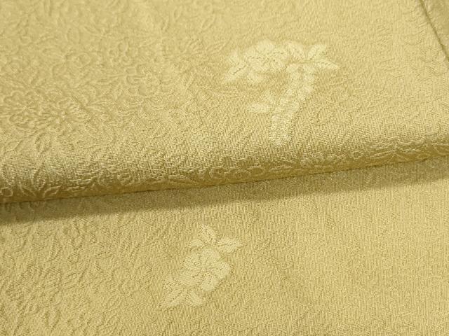 平和屋着物●上質な色無地 舞花地紋 砥粉色 さが美扱い 正絹 逸品 未使用 CABG0641yc