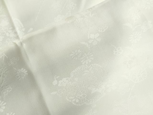 平和屋着物●長襦袢 袷 雪輪枝花地紋 暈し染め 正絹 逸品 CABG0661yc
