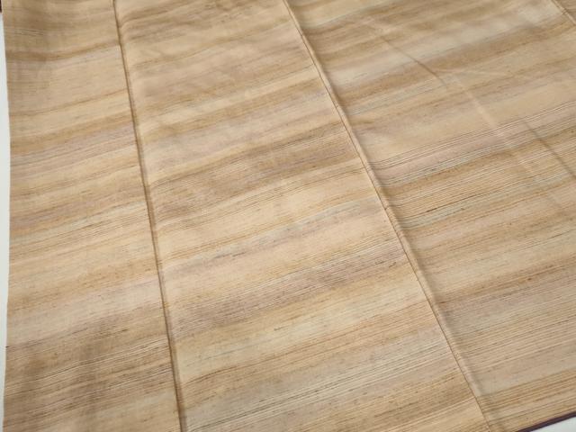 平和屋着物●上質な紬 霞文 正絹 逸品 CABG0678yc