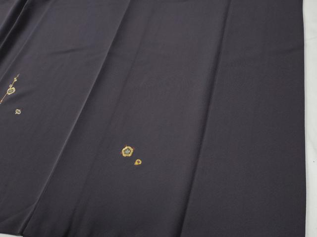 平和屋着物●訪問着 総駒刺繍 槍梅文 正絹 逸品 CABG0768yc