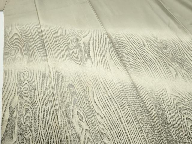 平和屋着物●東京友禅 熊谷好博子 訪問着 杢目文様 暈し染め 正絹 逸品 CABG0782yc