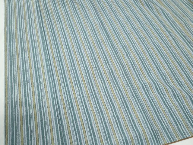 平和屋着物●上質な小紋 縞 正絹 逸品 未使用 CABG0836yc