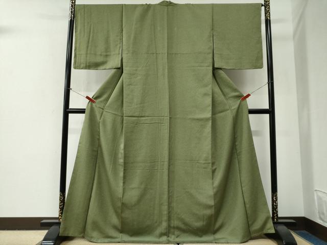 平和屋着物●江戸小紋 大小あられ 正絹 逸品 未使用 CABG0874yc