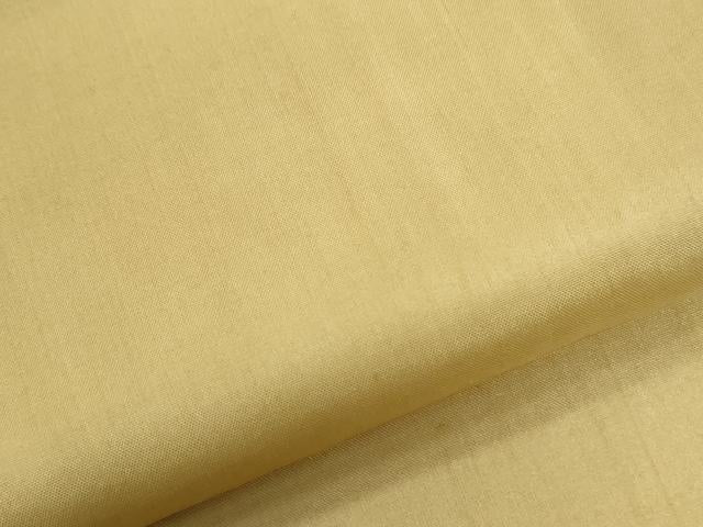 平和屋着物●本場染大島紬 色無地 浅黄色 正絹 逸品 CABG0879yc