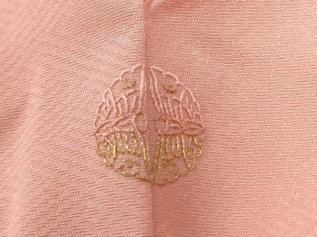 平和屋着物●豪華色留袖 駒刺繍 浜松籬草花文 金彩 正絹 逸品 CABG0950yc