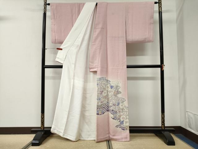 平和屋着物●英王室献上友禅作家 木下勝功 色留袖 辻が花 暈し染め 正絹 逸品 CABG0954yc