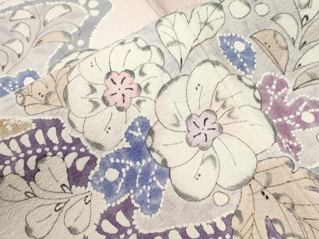 平和屋着物●英王室献上友禅作家 木下勝功 色留袖 辻が花 暈し染め 正絹 逸品 CABG0954yc