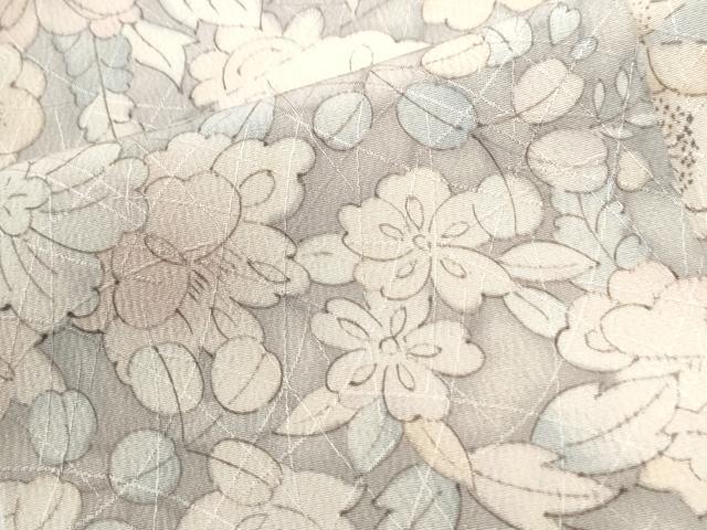 平和屋着物●訪問着 作家物 創作 蒔染更紗 正絹 逸品 CABG0955yc