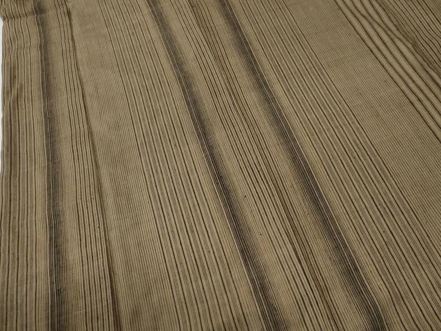 平和屋着物●上質な紬 縞 正絹 逸品 CABG0982yc