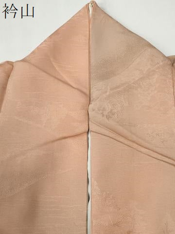 平和屋着物●上質な小紋 地紋起こし 草木文 暈し染め 正絹 逸品 CABG1085yc