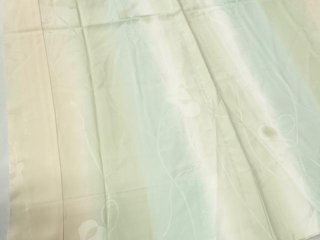平和屋着物●長襦袢 無双仕立て 瓢箪地紋 暈し染め 正絹 逸品 CABG1087yc