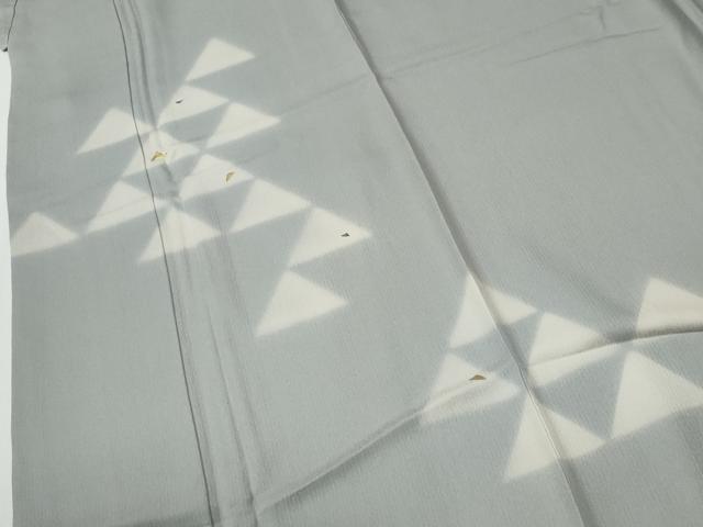 平和屋着物●訪問着 駒刺繍 鱗吉祥文 暈し染め 正絹 逸品 CABG1104yc