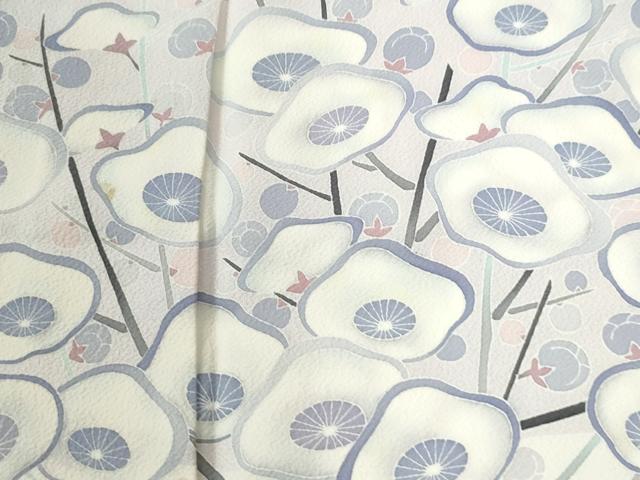 平和屋着物●訪問着 作家物 霞枝梅文 正絹 逸品 CABG1135yc