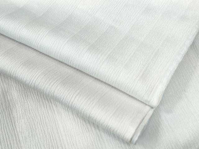 平和屋着物●洗える最高級着物 <英>はなぶさ謹製 長襦袢 無双仕立て 縞地紋 暈し染め CABG1189yc